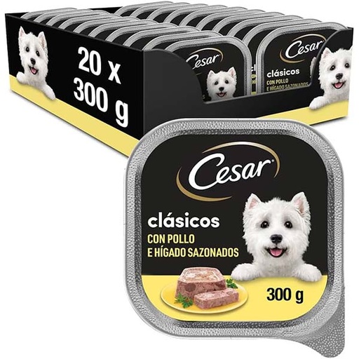 [410917] CESAR CLASICOS Pollo 20x300gr