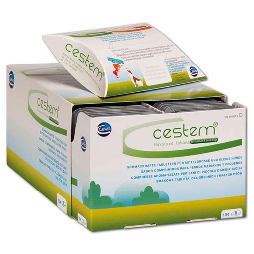 [C55812C] CESTEM SABOR PERRO PEQUEÑOS 104 comp