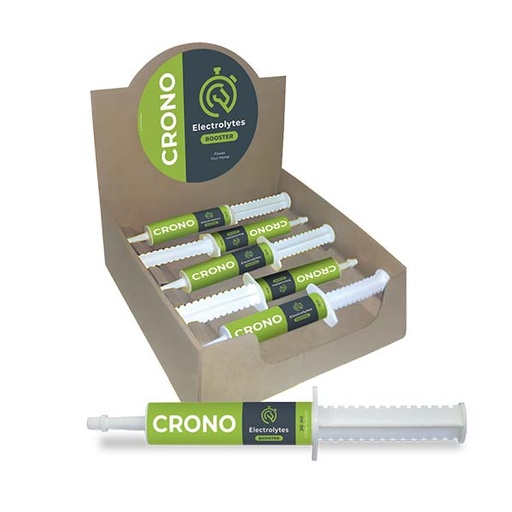 [VN-1040] CRONO Electrolytes BOOSTER (30ml x 10ud) Jeringa Pasta