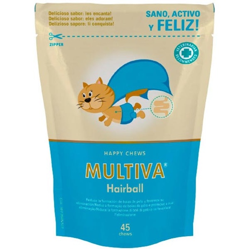 [VN-1188] MULTIVA Hairball 45 Chews