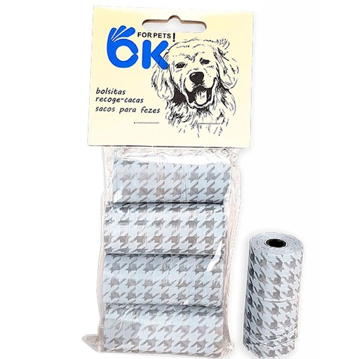 [WYJKPH02] BOLSA HIGIENICAS (4x20 bolsas) para caca