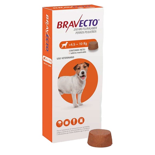 [147240] BRAVECTO 250MG 4.5-10 KG