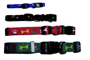 [01247957] COLLAR DISEÑO HUESOS 25mm ( 40 - 65cm )
