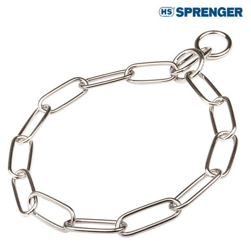 [16103] SPRENGER COLLAR ESLABON ALARGADO 67CMx4mm CROMADO