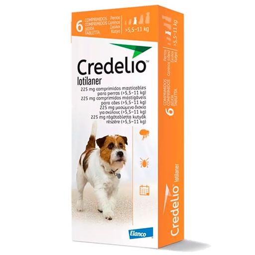 [EV02221] CREDELIO 225MG 5.5-11KG 6COMP