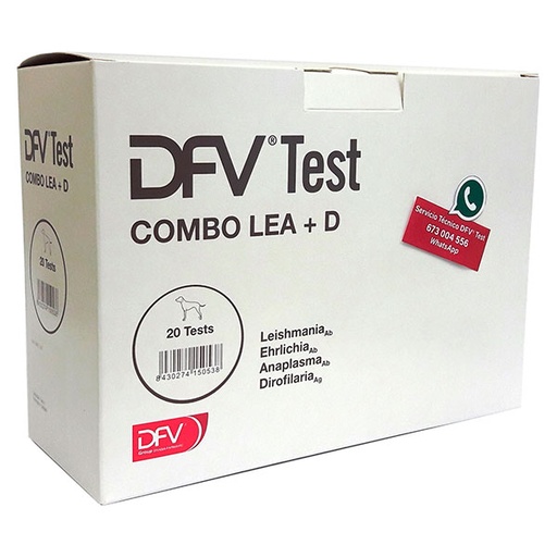 [5501029ESP] DFV TEST COMBO LEA+D 20 uds.