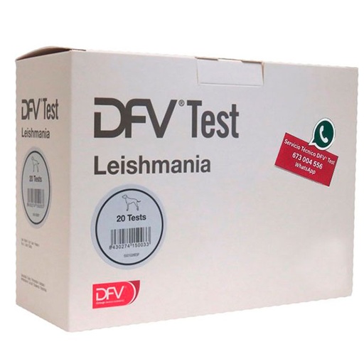 [5501026ESP] DFV TEST LEISHMANIA 20 uds.