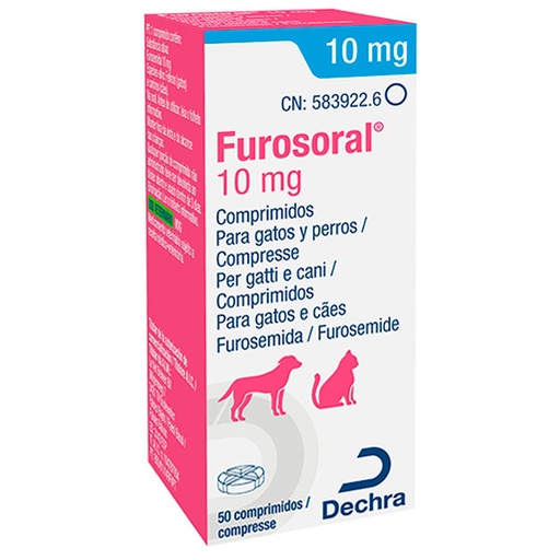 [D33822] FUROSORAL 10mg 50COMP