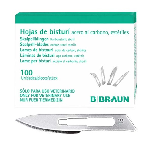 [E00410] HOJA BISTURI Nº 18 100ud