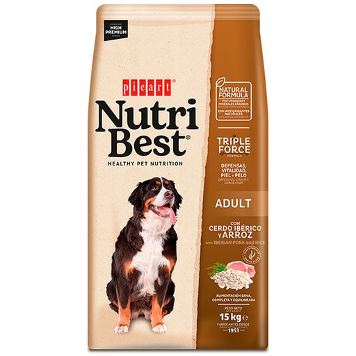 [01426115] NUTRIBEST CERDO IBERICO 15KG