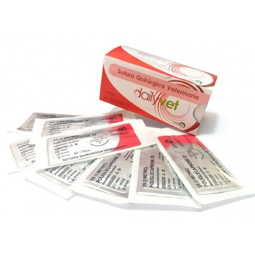 [UV900100] SUTURA PGC25 2/0 75CM (12 UD)