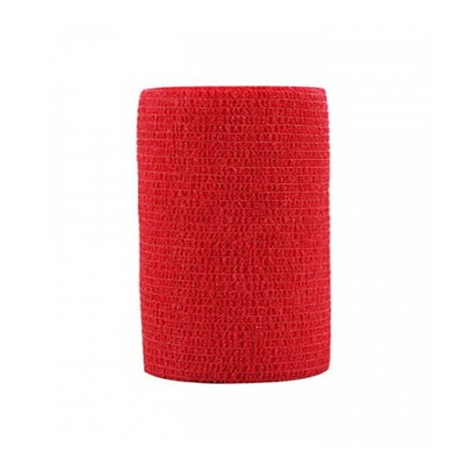 [UV11415-02] VENDA COHESIVA 7.5CM x 4.5M ROJA