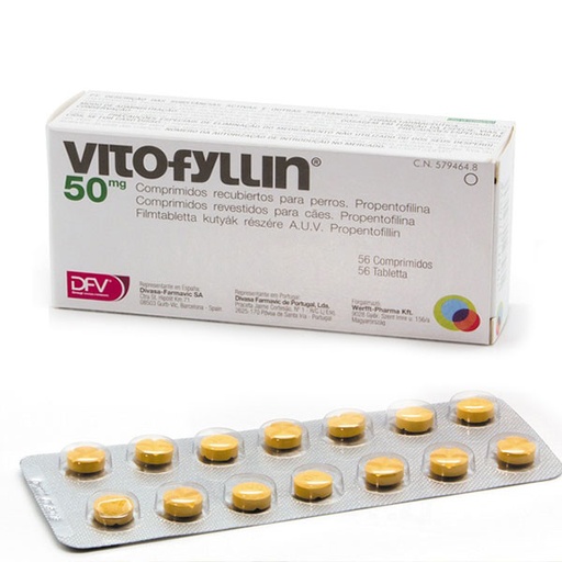 [1100160ESP] VITOFYLLIN 50 mg 56 comp.