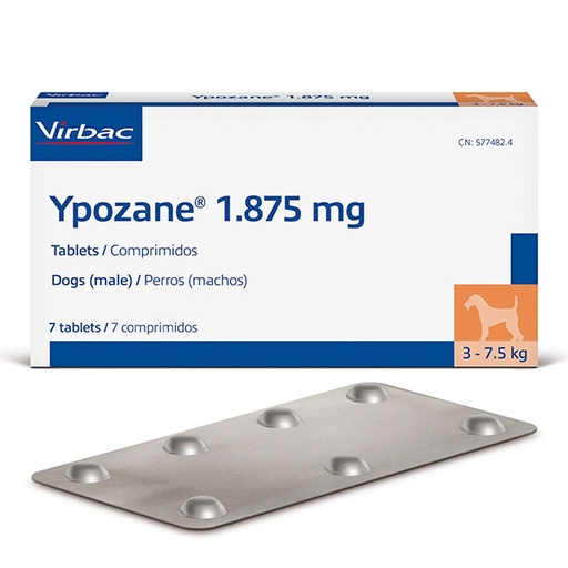 [VN100212] YPOZANE 1,875mg (3-7,5kg) 7cp