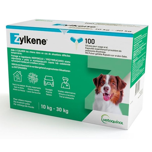 [454484] Zylkene 10-30kg 225mg 100 capsulas