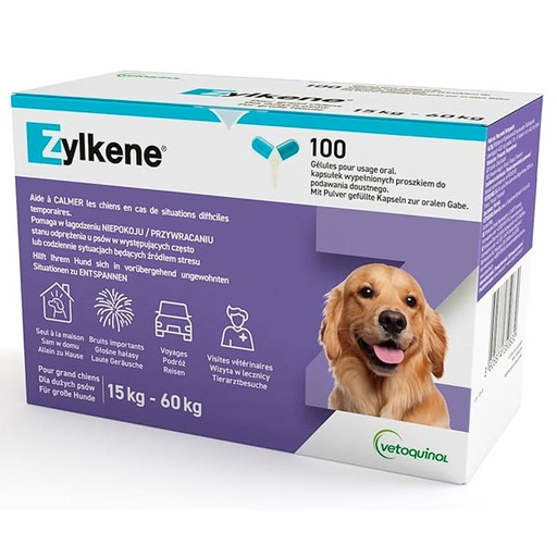 [454485] Zylkene 15-60kg 450mg 100 capsulas