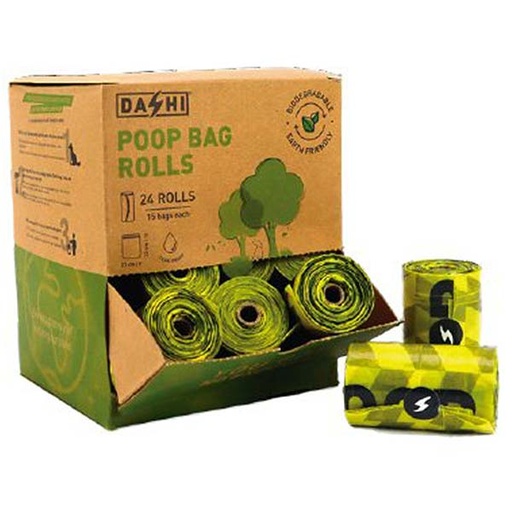 [DPB03] DASHI BULK POOP BAGS W/ 24ROLLS
