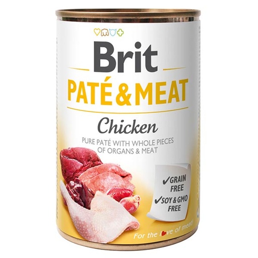 [BR0199] Wet CARE GF Pate y Pollo (6x400gr)