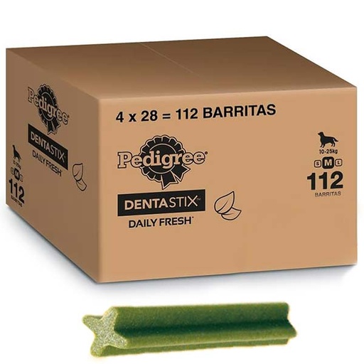 [331779x4] MULTIPACK DENTASTIX FRESH MEDIANO (4x28ud)