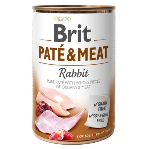 [BR0196] Wet CARE GF Pate y Conejo (6x400gr)