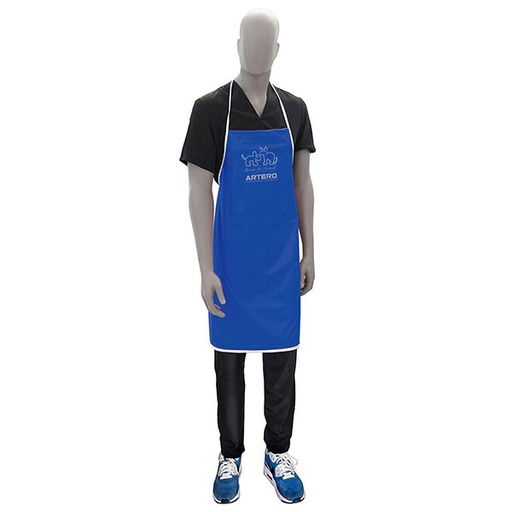 [Y402] _ARTERO DELANTAL QUEEN AZUL LOGO 9061
