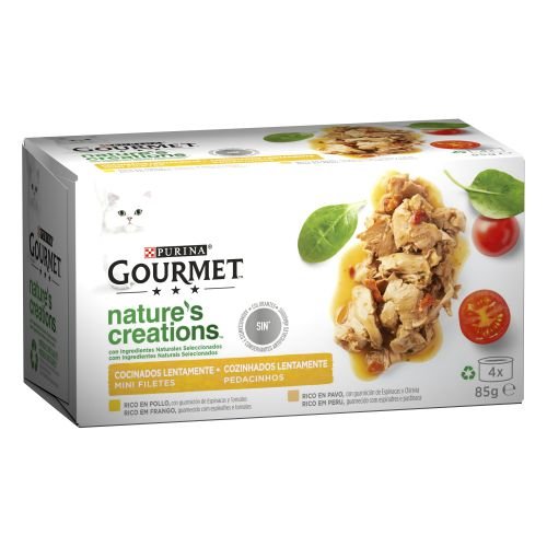 [12568679] GOURMET NATURALS Filetes rico pollo 12x(4x85g)