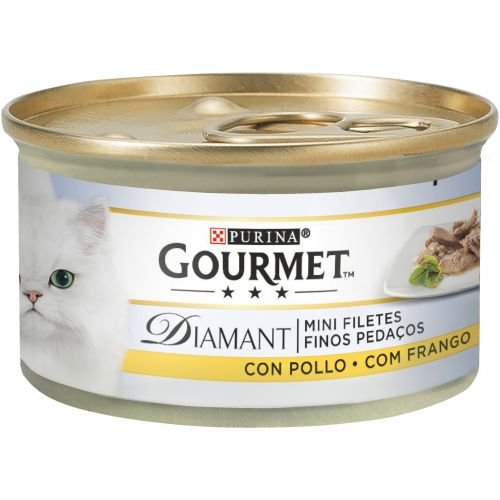 [12131055] GOURMET DIAMANT Finas Lonchas con Pollo 24x85g