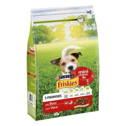 FRISKIES Dog MINI Adulto Buey 1.5kg