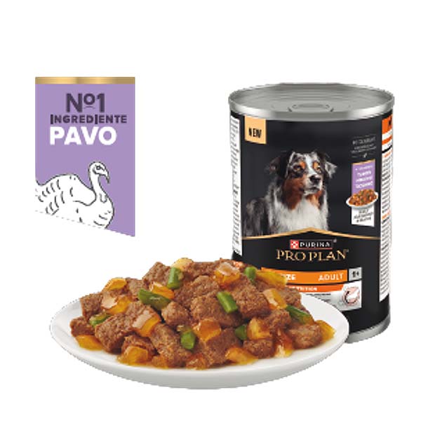 WET PROPLAN DOG GELETINA PAVO (12x400gr)