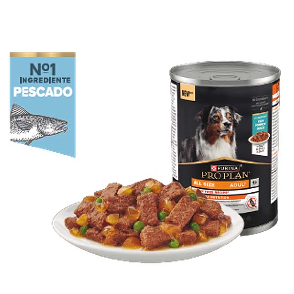WET PROPLAN DOG GELATINA PESCADO (12x400gr)