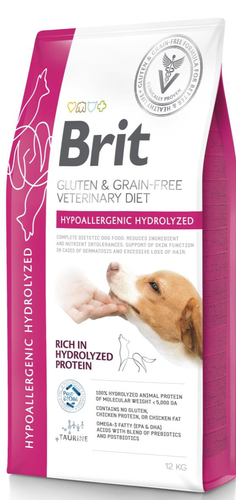 BD DOG Hypoallergenic hydrolyzed 2Kg