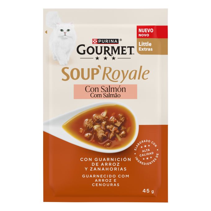 GOURMET SOUP Royale Salmón (30x45g)