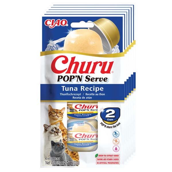 Churu CAT POP Serve Atun 6x(2x35)