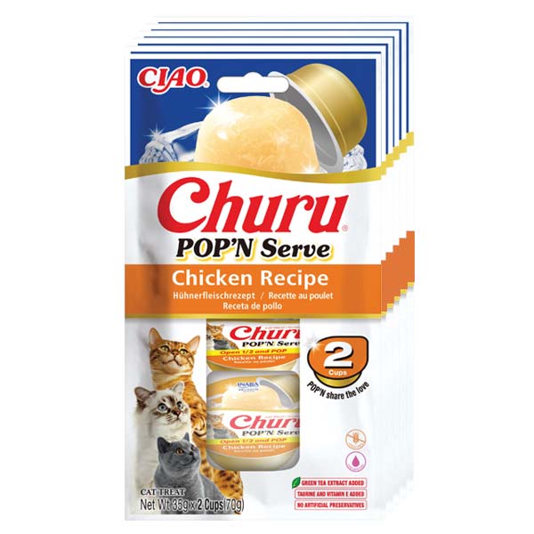 Churu CAT POP Serve Pollo 6x(2x35)