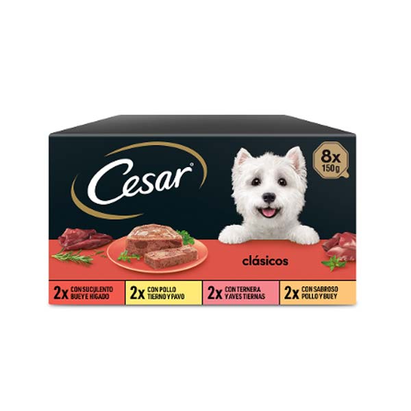 CESAR MULTIPACK 8 CLASICOS (8x150gr)
