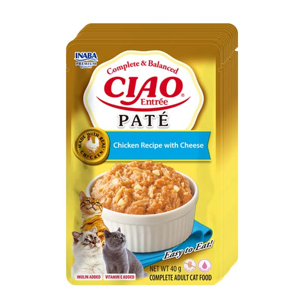 Churu CAT Paté Receta de Pollo con queso (12x40)