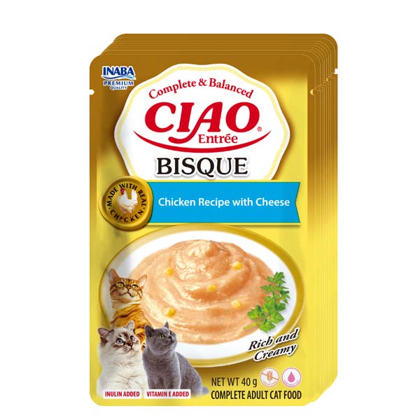 Churu CAT Bisque Receta de Pollo con queso (12x40)