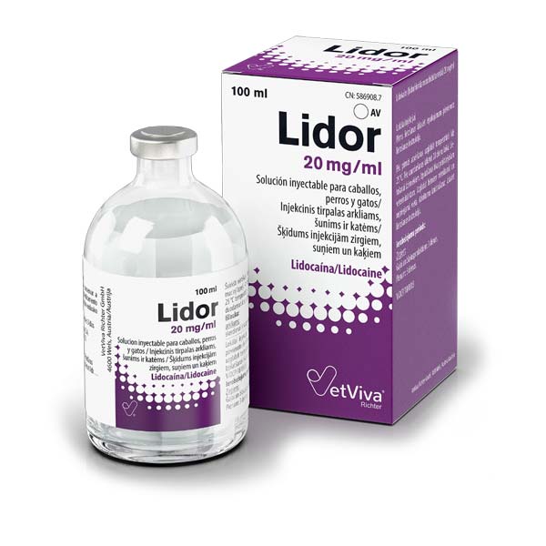 LIDOR 20mg 50ML Lidocaína