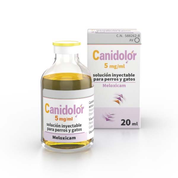 CANIDOLOR 5mg 20ML INY