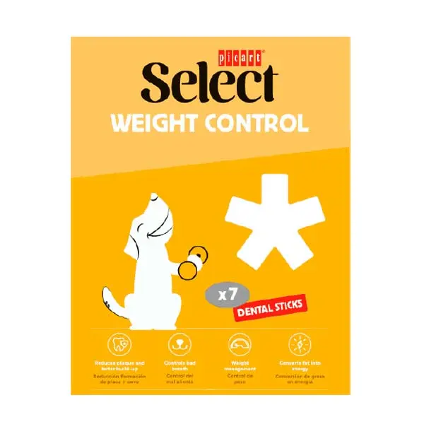SELECT DENTAL STICK WEIGHT CONTROL 7U 100g