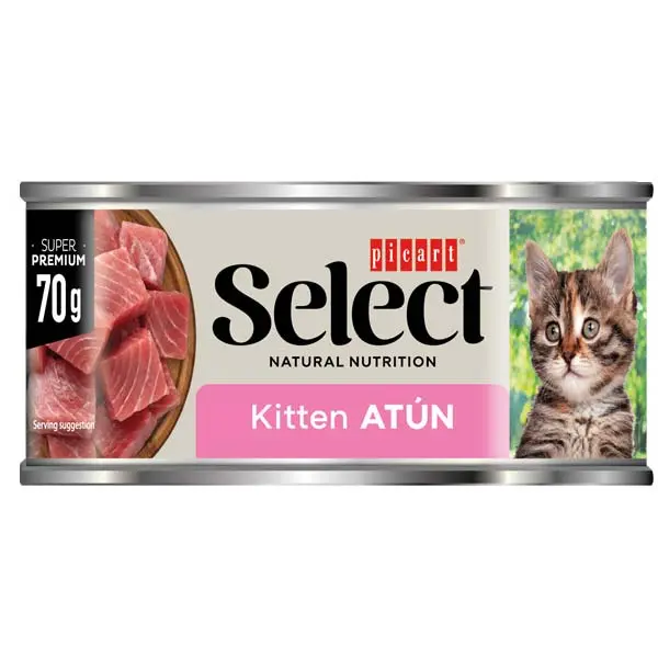 WET SELECT CAT KITTEN Atún 18x70gr