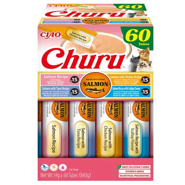 Churu CAT Variedades de Salmon (60p)
