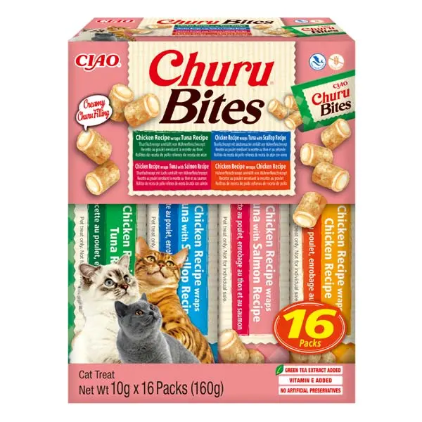 Churu CAT Bites Variedades (16px10g) 