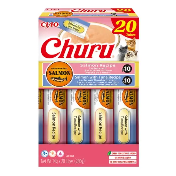 Churu CAT Variedades de Salmon con atun (14x20p) 