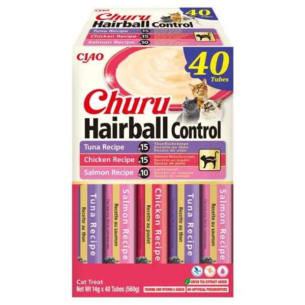 Churu CAT Variedades Hairball (40p) 