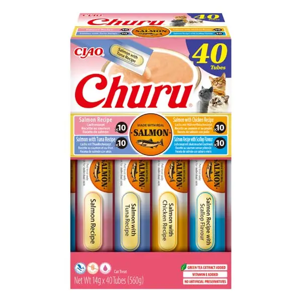 Churu CAT Variedades de Salmon (14x40p)