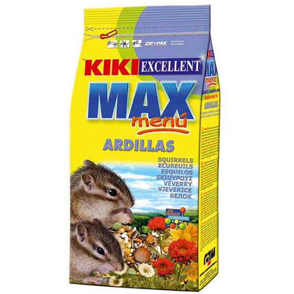 MAX MENU ARDILLAS 800gr