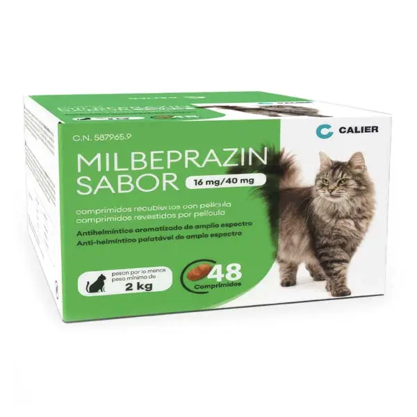 MILBEPRAZIN GATOS 2 KG 48 COMP