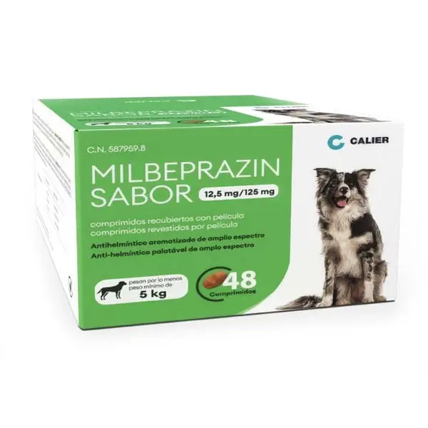 MILBEPRAZIN PERROS 5-25 KG 48 COMP
