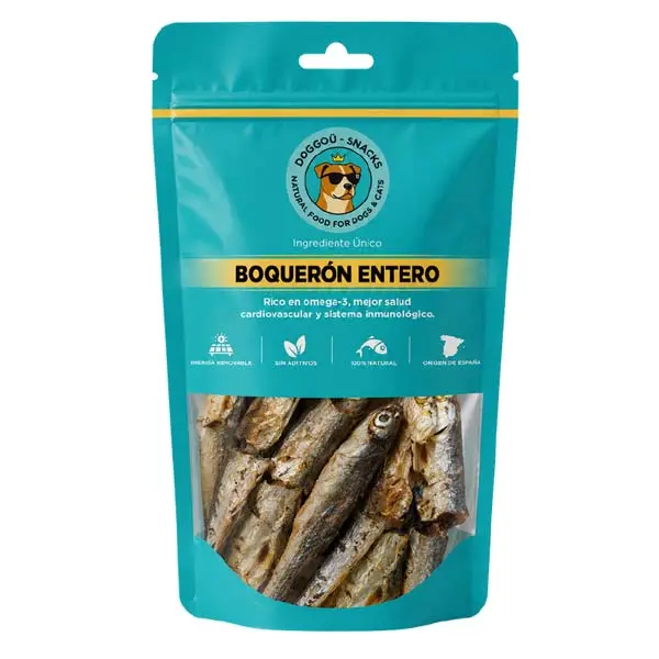 DOGGOU BOQUERON ENTERO 50gr (10+1)